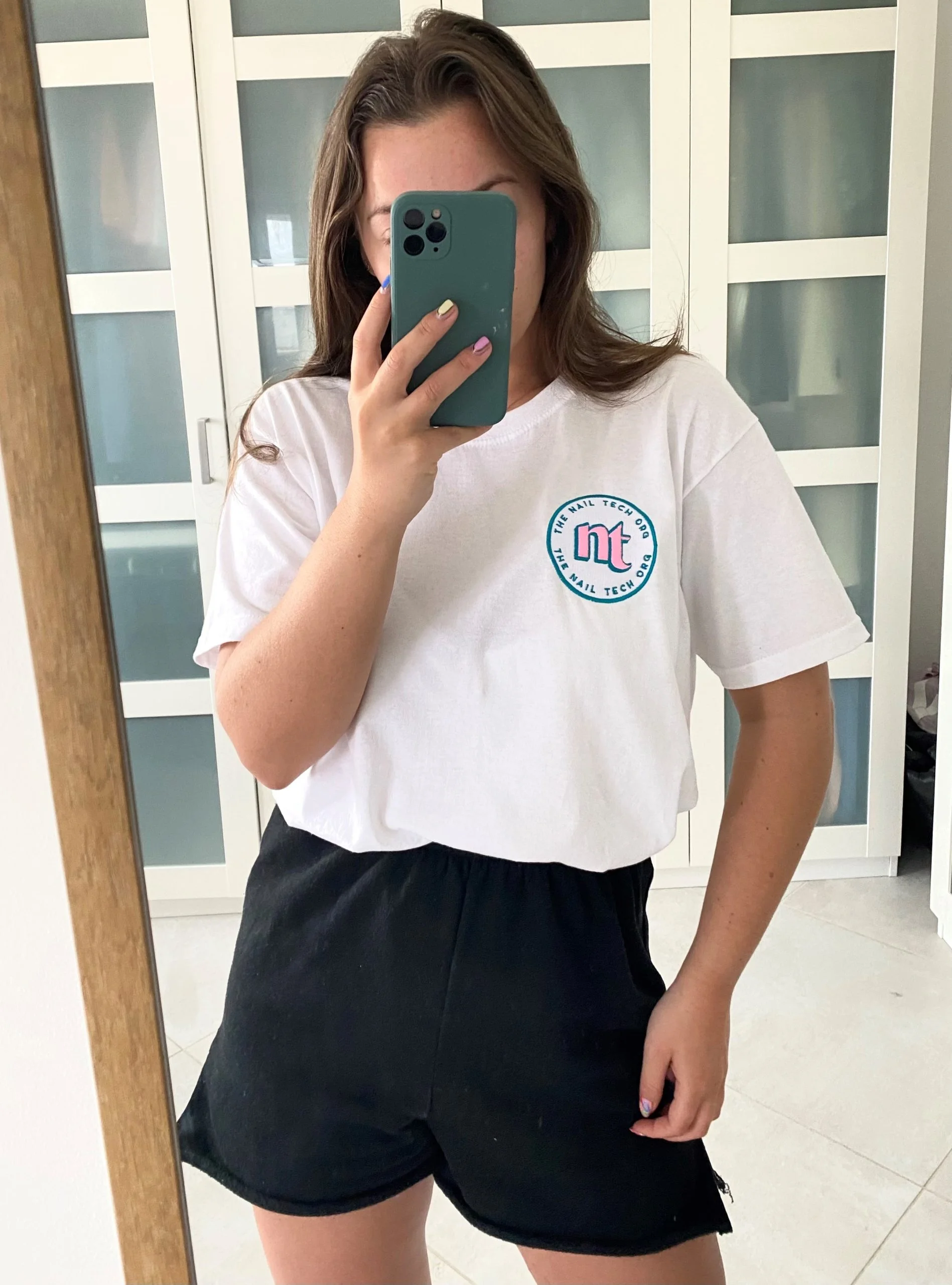 The Nail Tech Org White Tshirt