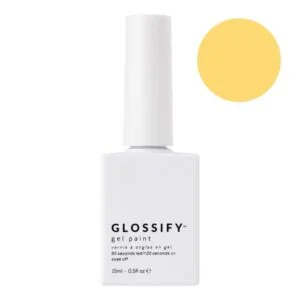 Glossify Glass Yellow 15ml Gel Polish